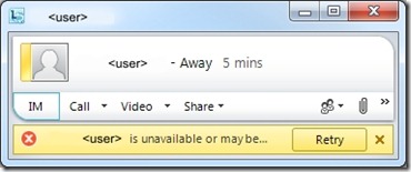 Lync-UserIsUnavailableOrMayBeOffline2