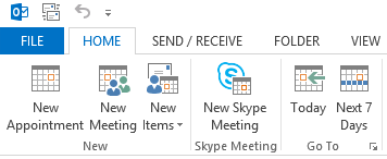 using skype for business 2013