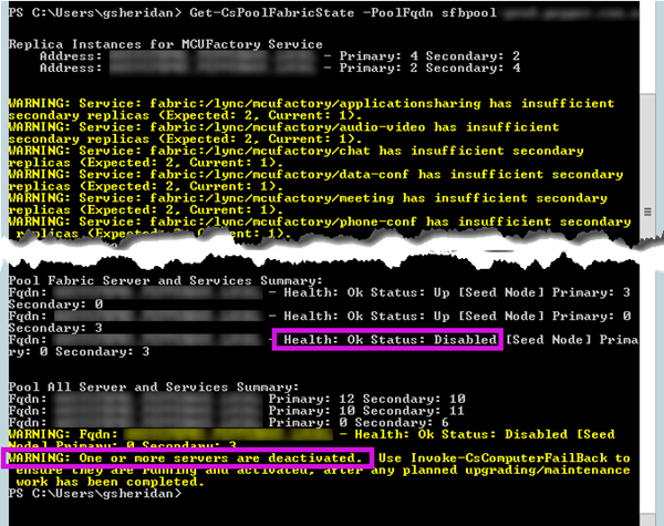 PoolFabricState-Deactivated