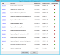 SfB2015-6.0.9319.281-Before