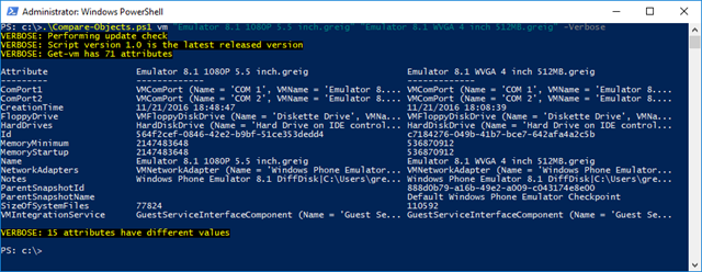 Compare-vm