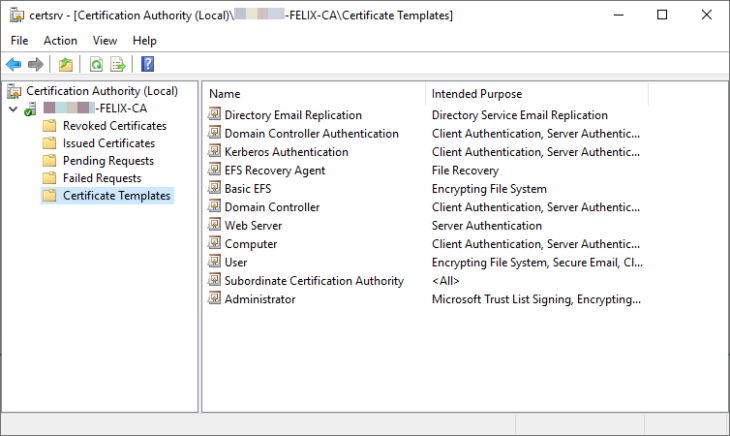 Server 2016 – Unable to set Certificate to Issue | greiginsydney.com